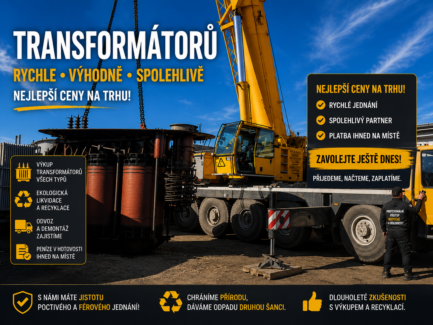 výkup transformátorů